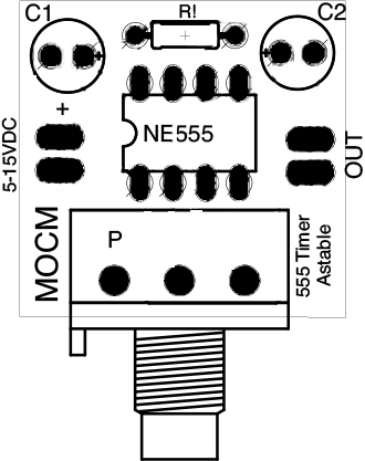 555 timer pcb